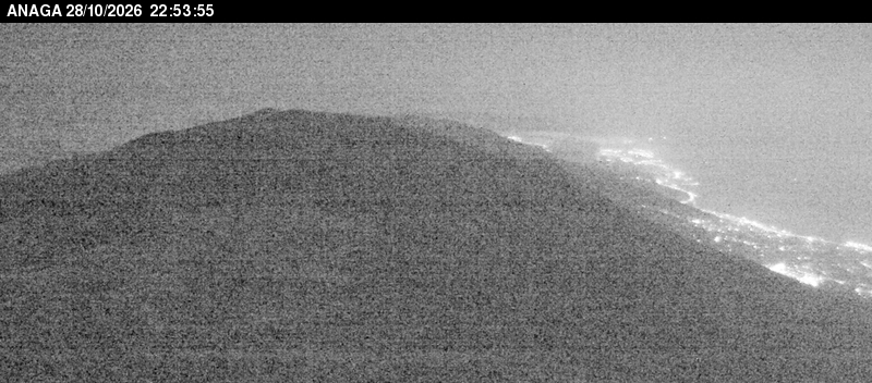 Observatorio del Teide: imagen en directo de la cámara «Hacia Anaga»