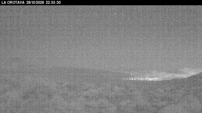 Teide: imagen en directo de la cámara «Desde Izaña»