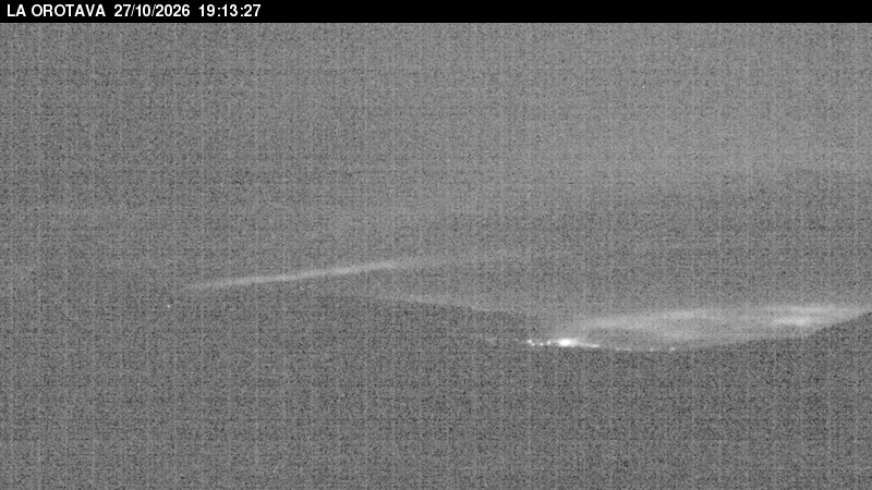 Teide: imagen en directo de la cámara «Desde Izaña»