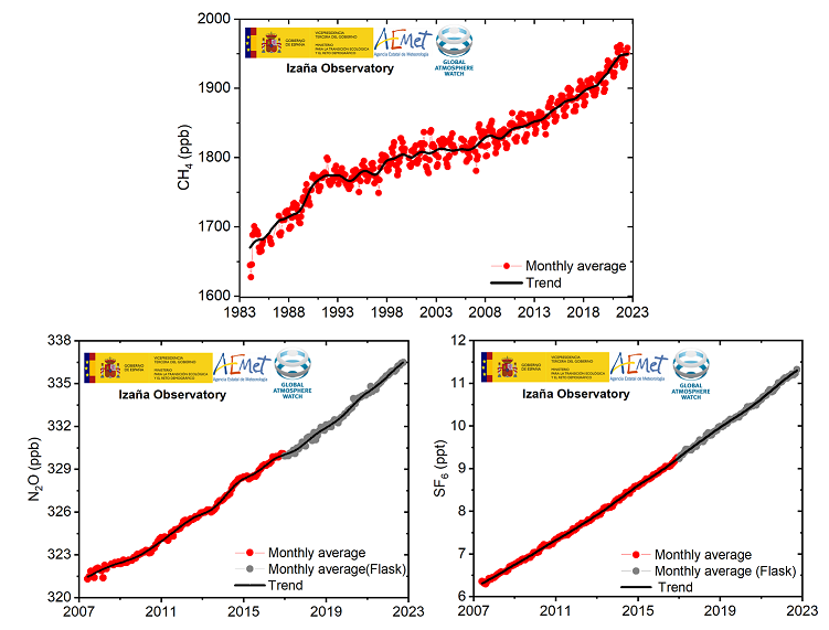 Time variation of the concentrations of CO (ppm) at Bangu (BG), Campo