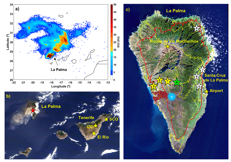 Impact of the 2021 La Palma volcanic eruption on air quality