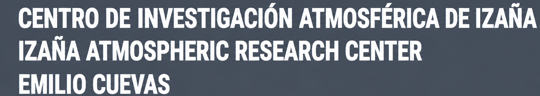 Centro De Investigación Atmosférica de IZAÑA